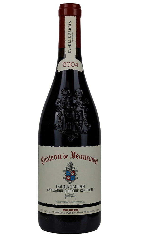 Chateau de Beaucastel Chateauneuf-du-Pape 2004 750ml from Prism Fine Wine