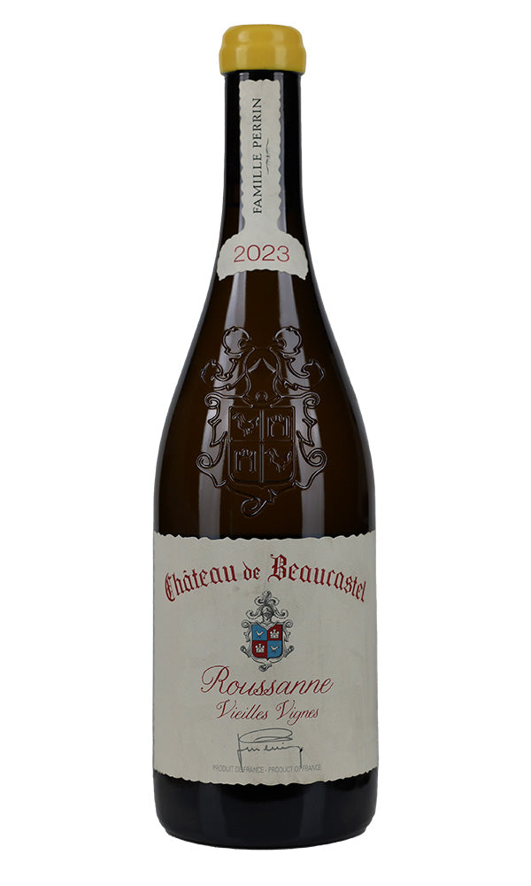 Chateau de Beaucastel Chateauneuf-du-Pape Blanc Roussanne Vieilles Vignes 2023 750ml from Prism Fine Wine