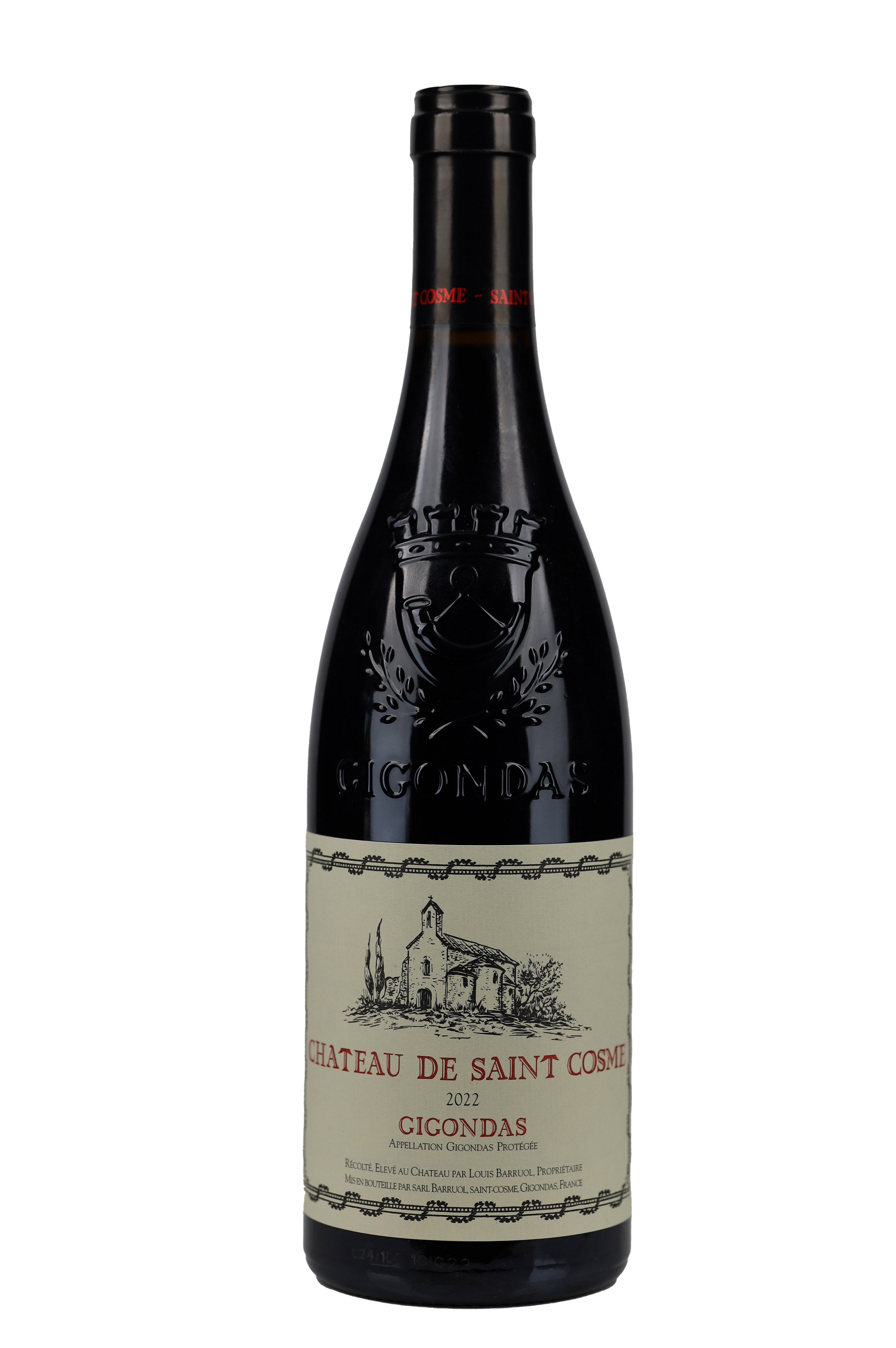 Chateau de Saint Cosme Gigondas 2022 750ml from Prism Fine Wine