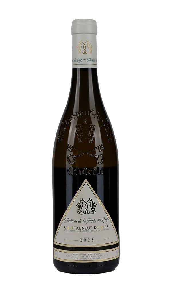 Chateau de la Font du Loup Chateauneuf-du-Pape Blanc 2025 750ml from Prism Fine Wine