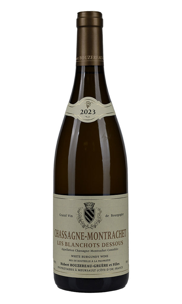 Domaine Hubert Bouzereau-Gruere et Filles Chassagne-Montrachet Les Blanchots Dessous 2023 750ml from Prism Fine Wine