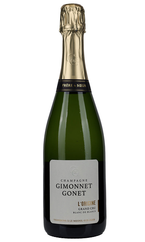 Gimonnet Gonet L'Origine Blanc de Blancs Champagne Grand Cru 'Le Mesnil-sur-Oger' NV 750ml from Prism Fine Wine