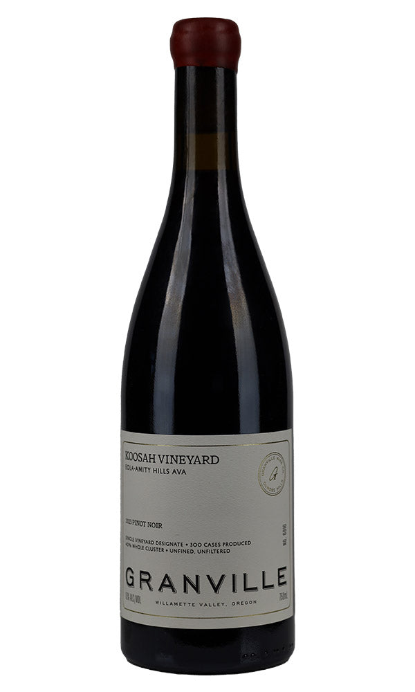 Granville Wine Co. Koosah Vineyard Pinot Noir 2023 750ml from Prism Fine Wine