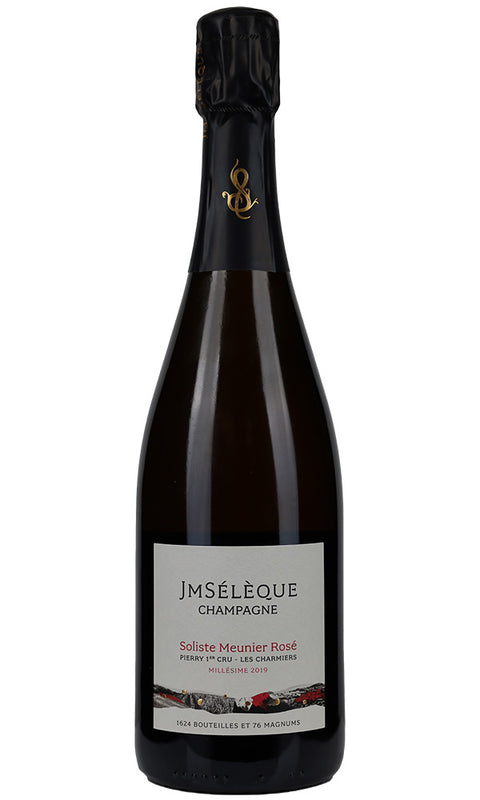 J M Seleque 'Soliste Meunier' Pierry Premier Cru Les Charmiers Extra Brut Rose 2019 750ml