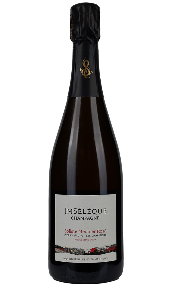J M Seleque 'Soliste Meunier' Pierry Premier Cru Les Charmiers Extra Brut Rose 2019 750ml from Prism Fine Wine