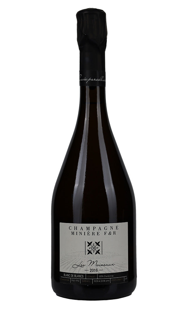 Miniere F&R Les Moineaux Blanc de Blancs 2016 750ml from Prism Fine Wine