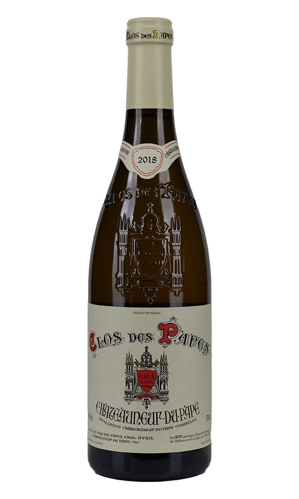 Paul Avril Clos des Papes Chateauneuf-du-Pape Blanc 2018 750ml from Prism Fine Wine