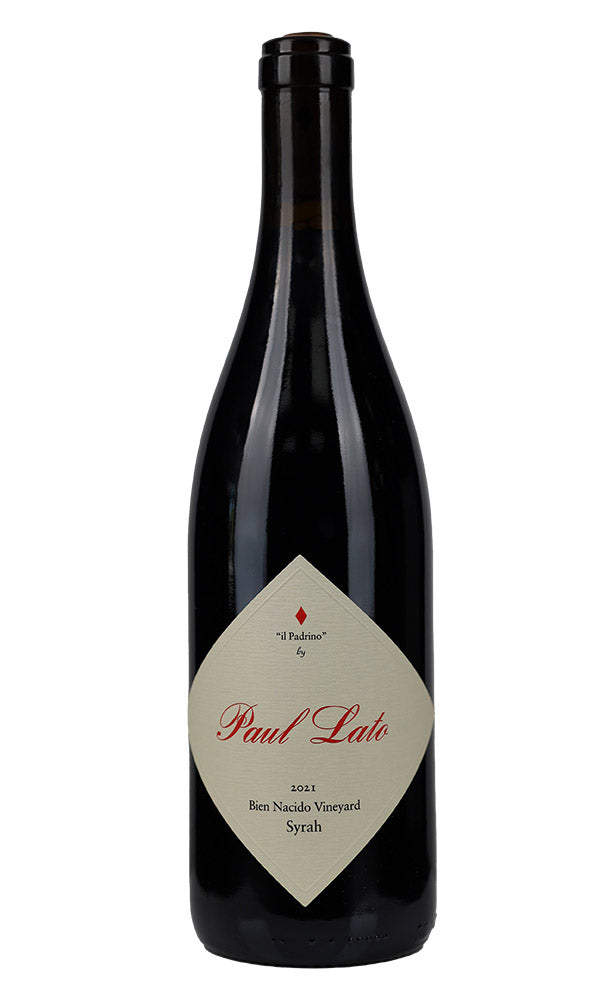 Paul Lato 'Il Padrino' Bien Nacido Vineyard Syrah 2021 750ml from Prism Fine Wine