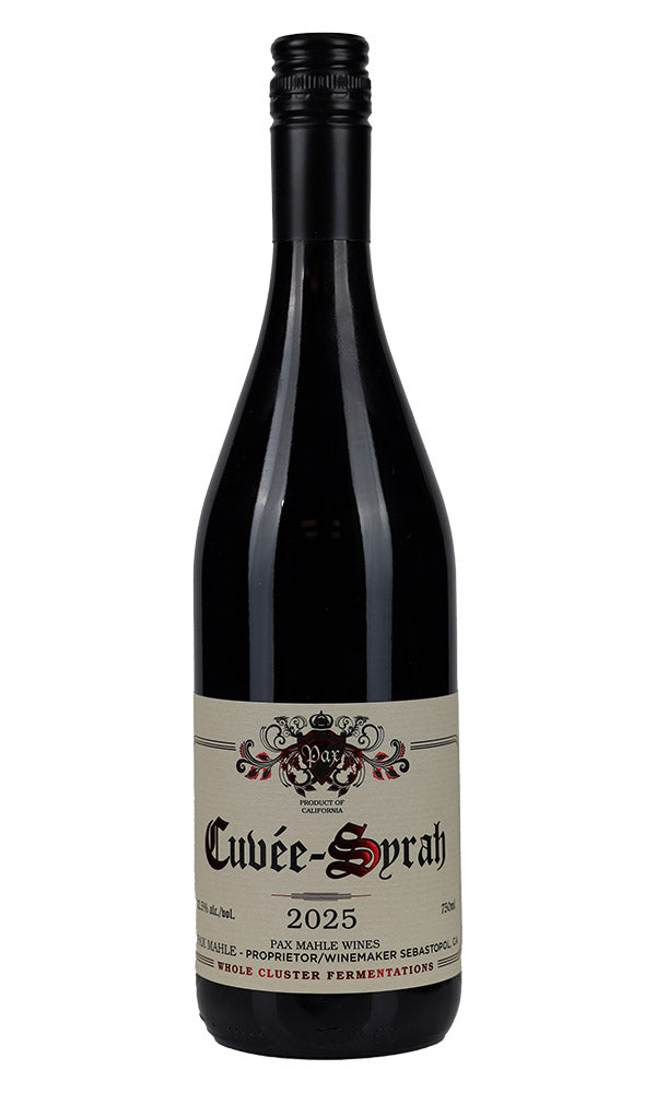 Pax Mahle Syrah 'Cuvee Syrah' 2025 750ml from Prism Fine Wine