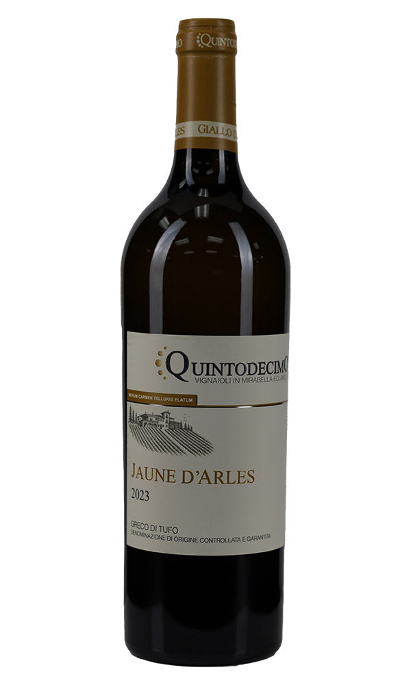 Quintodecimo Jaune d’Arles Greco di Tufo 2023 750ml from Prism Fine Wine