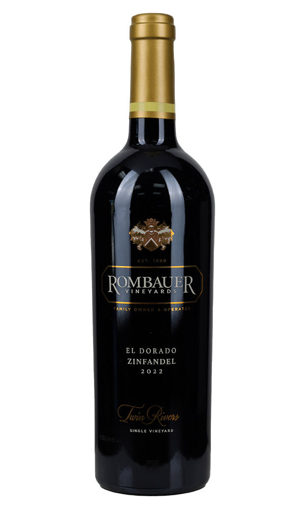 Rombauer Vineyards 'Twin Rivers' Single Vineyard Zinfandel 2022 750ml from Prism Fine Wine