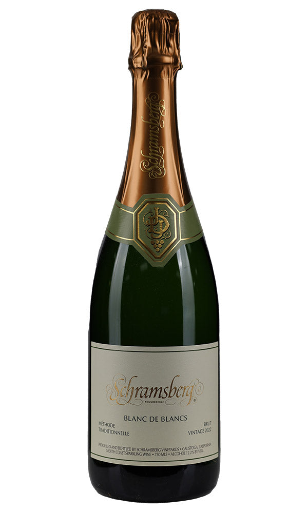 Schramsberg Blanc de Blancs Brut 2022 750ml from Prism Fine Wine