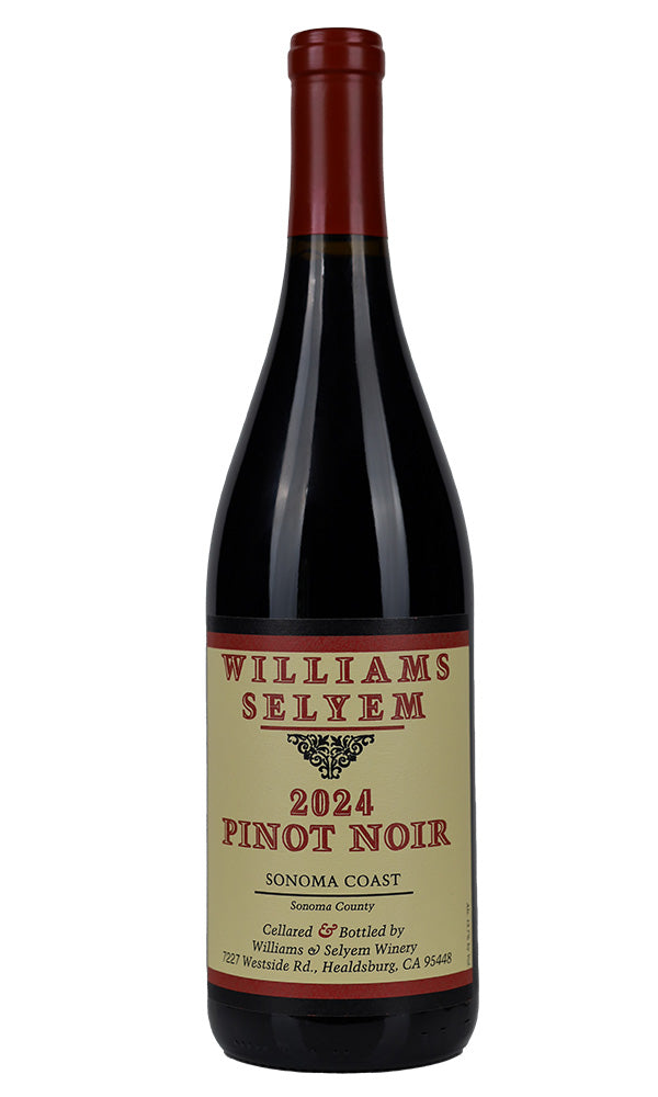 Williams Selyem Sonoma County Pinot Noir 2024 750ml from Prism Fine Wine